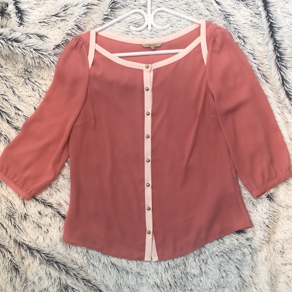 RW&Co 3/4 Sleeve